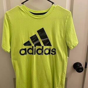 Adidas Lime Green Tee